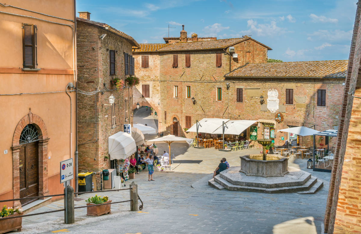 Il borgo di Panicale in Umbria